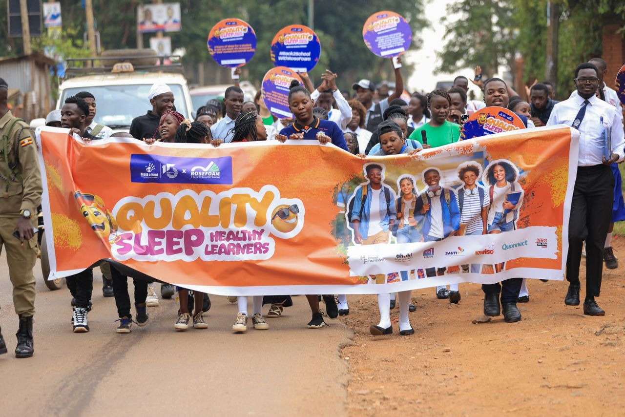 Reach A Hand Uganda launches campaign to promote healthy sleep among learners