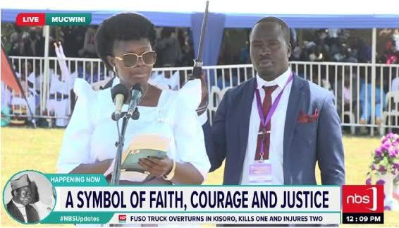 Minister Aber Honours Luwum, Commends Peace and Stability in Northern Uganda