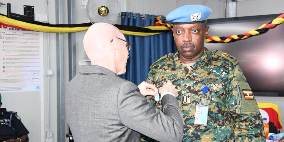 UPDF Peacekeepers Awarded UN Medals for Distinguished Service in Somalia