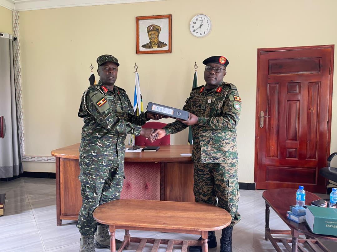 Brig Kajuba Takes Command of UPDF Armoured Division