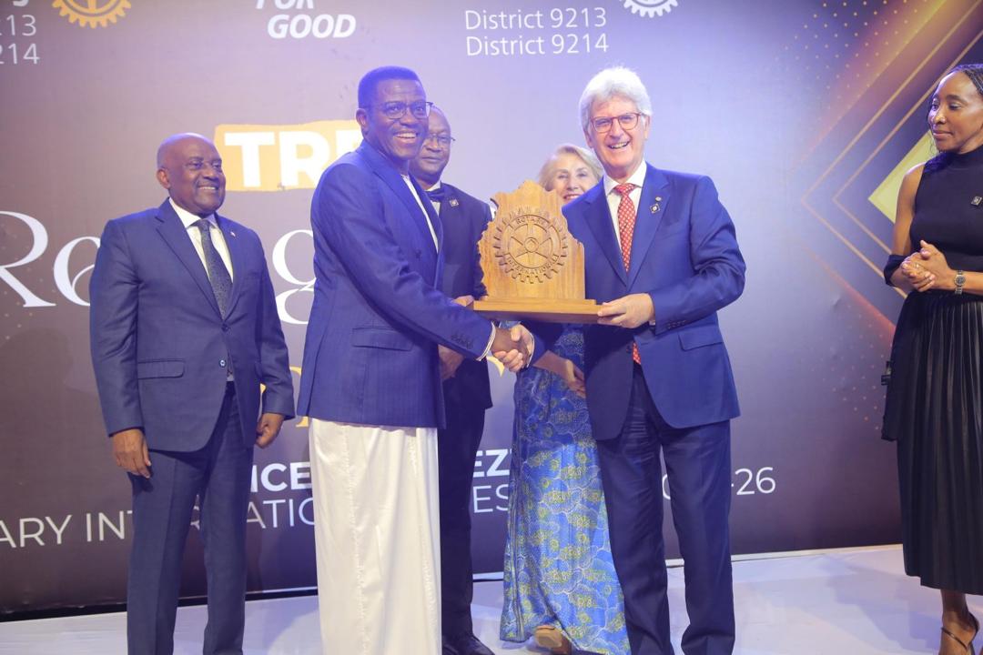 Mayiga Hails Rotarians for Shs6.8bn Boost to Rotary Foundation