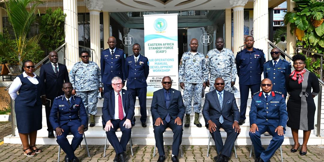 Eastern Africa Standby Force Hosts Workshop on Regional Air Operations