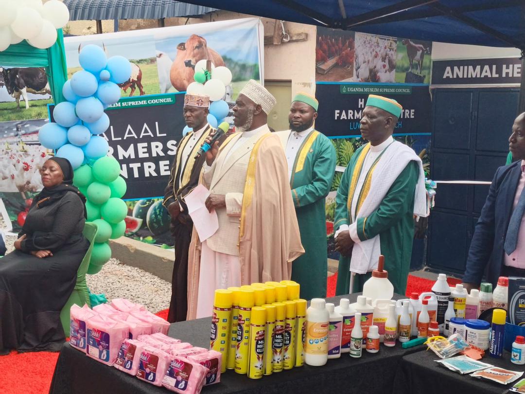 Mufti Mubaje Urges Unity and Economic Empowerment at Halaal Farmers Centre Launch in Luweero