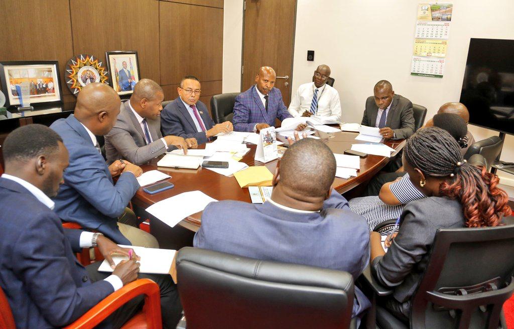 Minister Musasizi Meets Parliamentary Forum for Persons with Disabilities on 12th Parliament Priorities