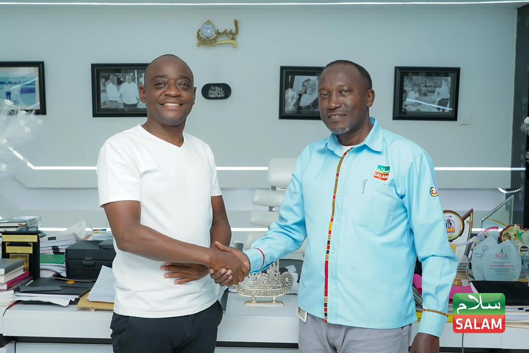 Salam TV MD Kaliisa Meets Ham Kiggundu to Advance Community Empowerment Agenda