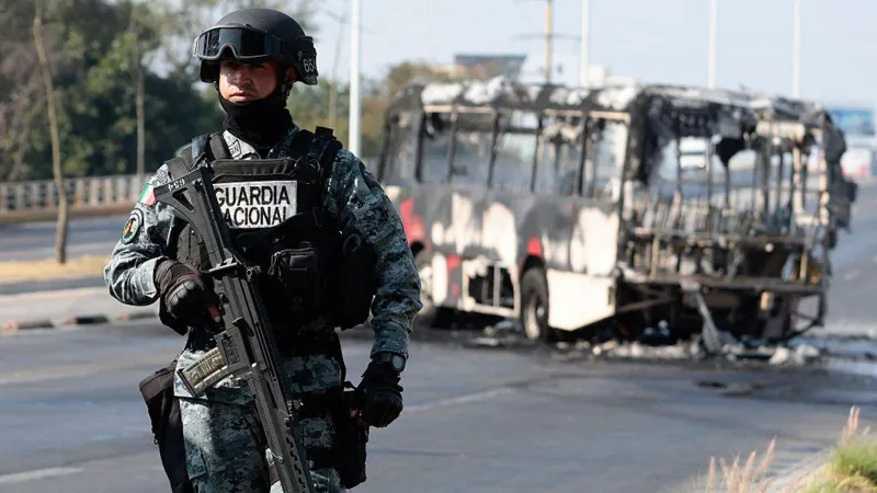 At least 25 National Guard troops killed in violence after death of Mexican drug lord