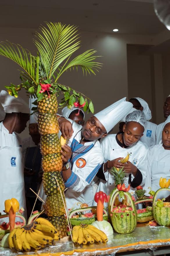 Learning from the best: Veteran American Chef Lopez Shares Culinary Skills With HTTC Students