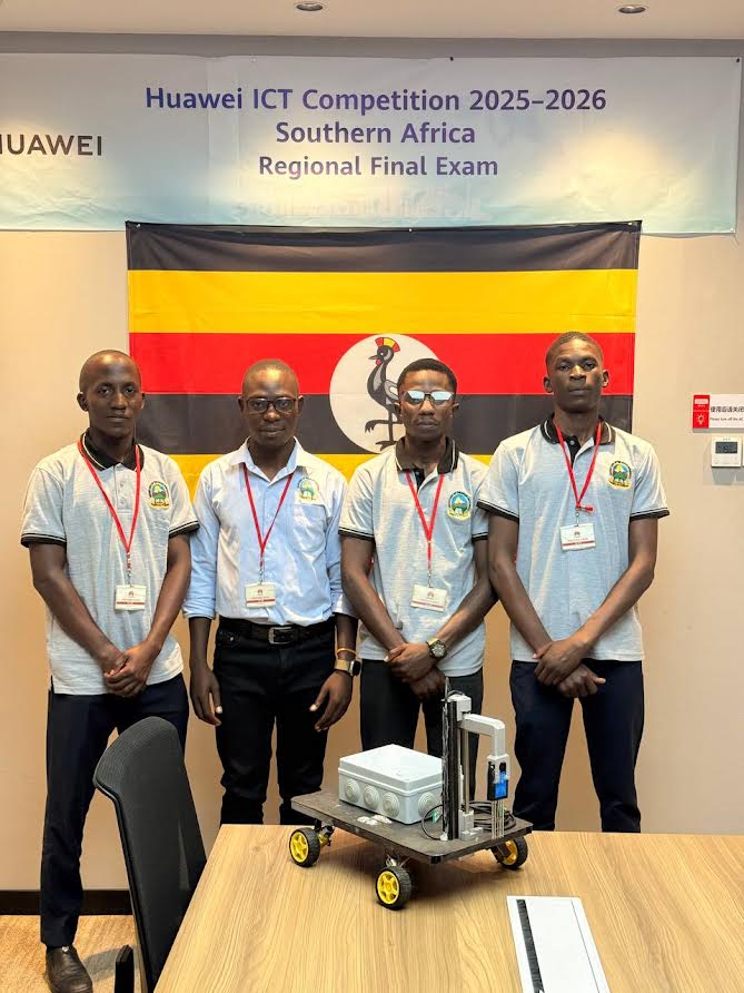 Mountains of the Moon University Advances to Global Finals of Huawei ICT Competition