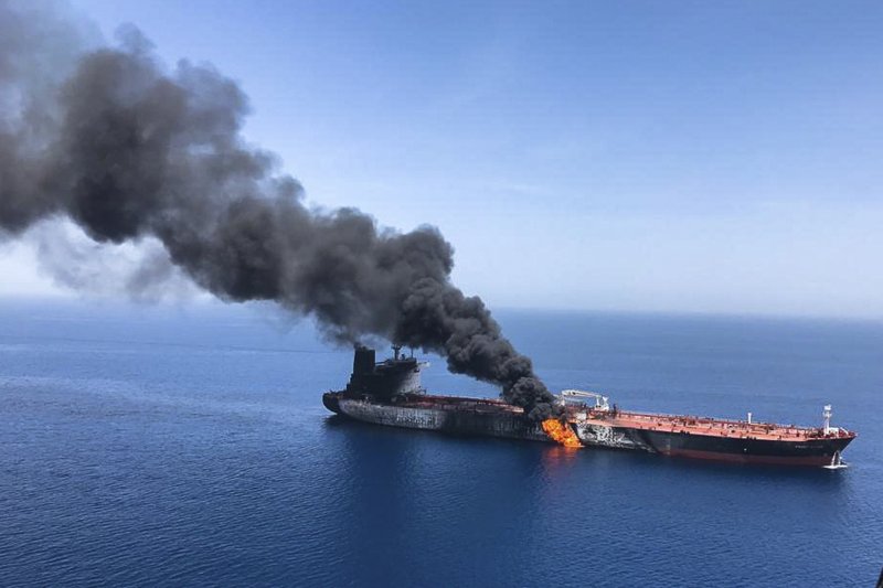 BREAKING: Iran Says It Has Hit US Tanker and It's On Fire