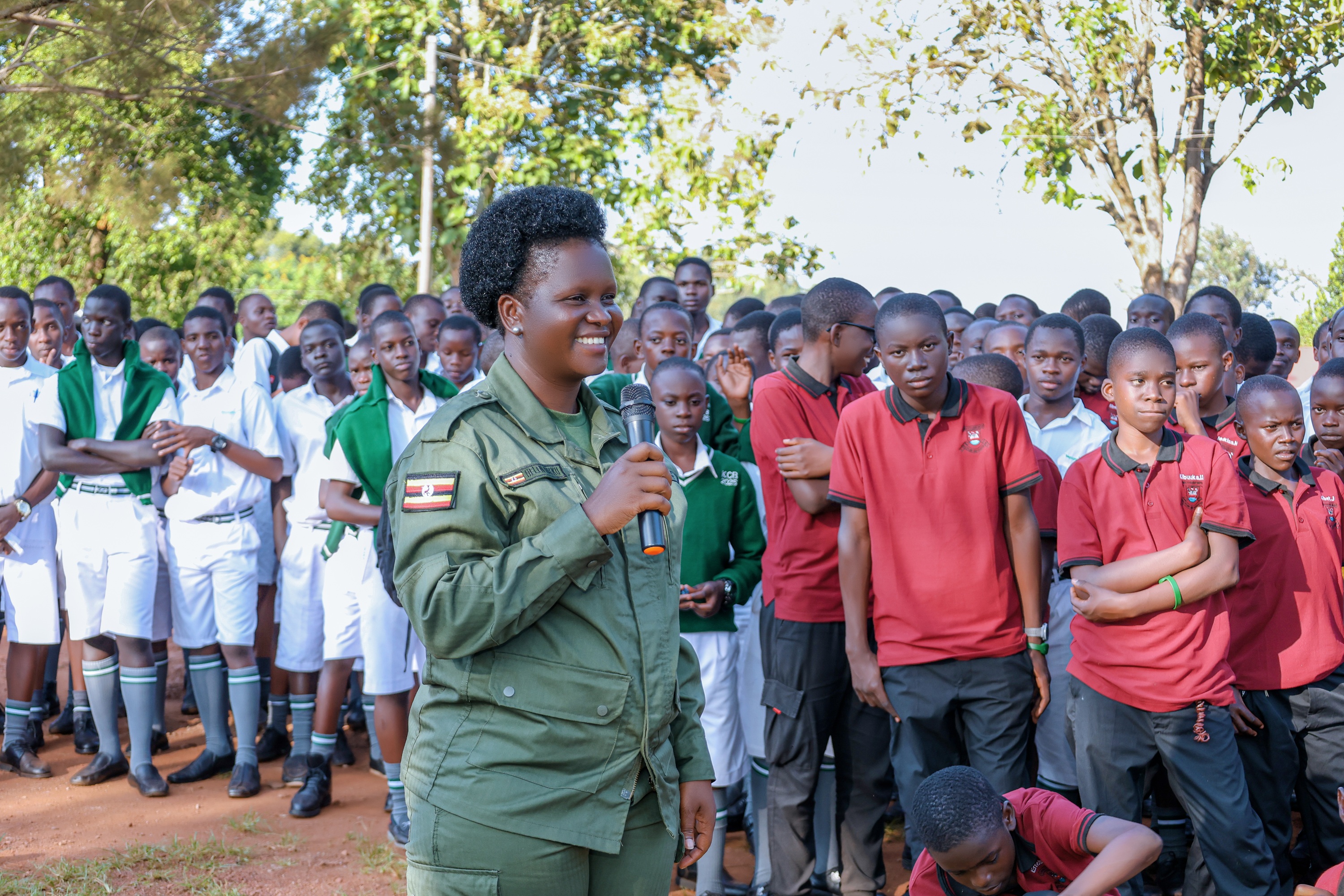 Hellen Seku Urges Busoga Students to Protect Themselves From HIV/AIDS