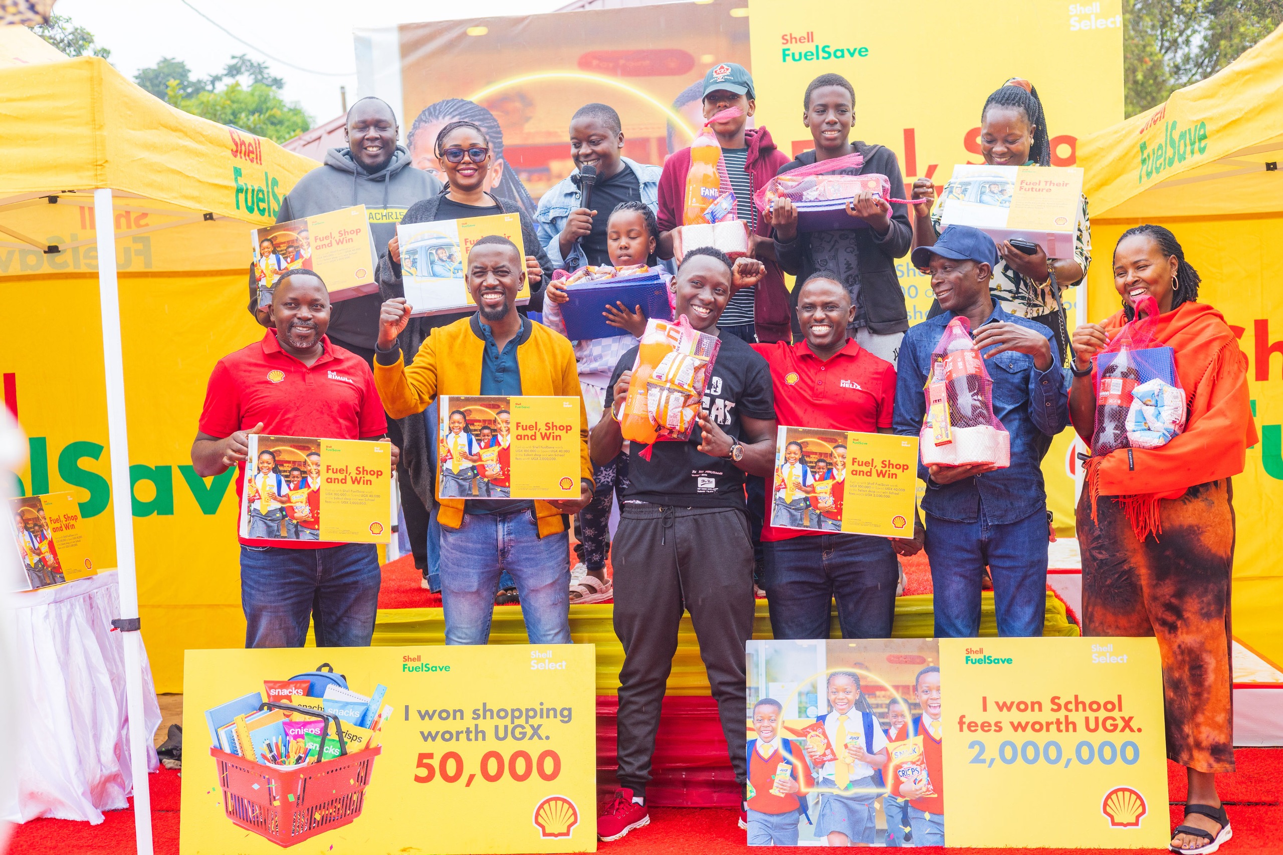 Vivo Energy Uganda hands over first prizes in ‘Fuel Their Future’ campaign