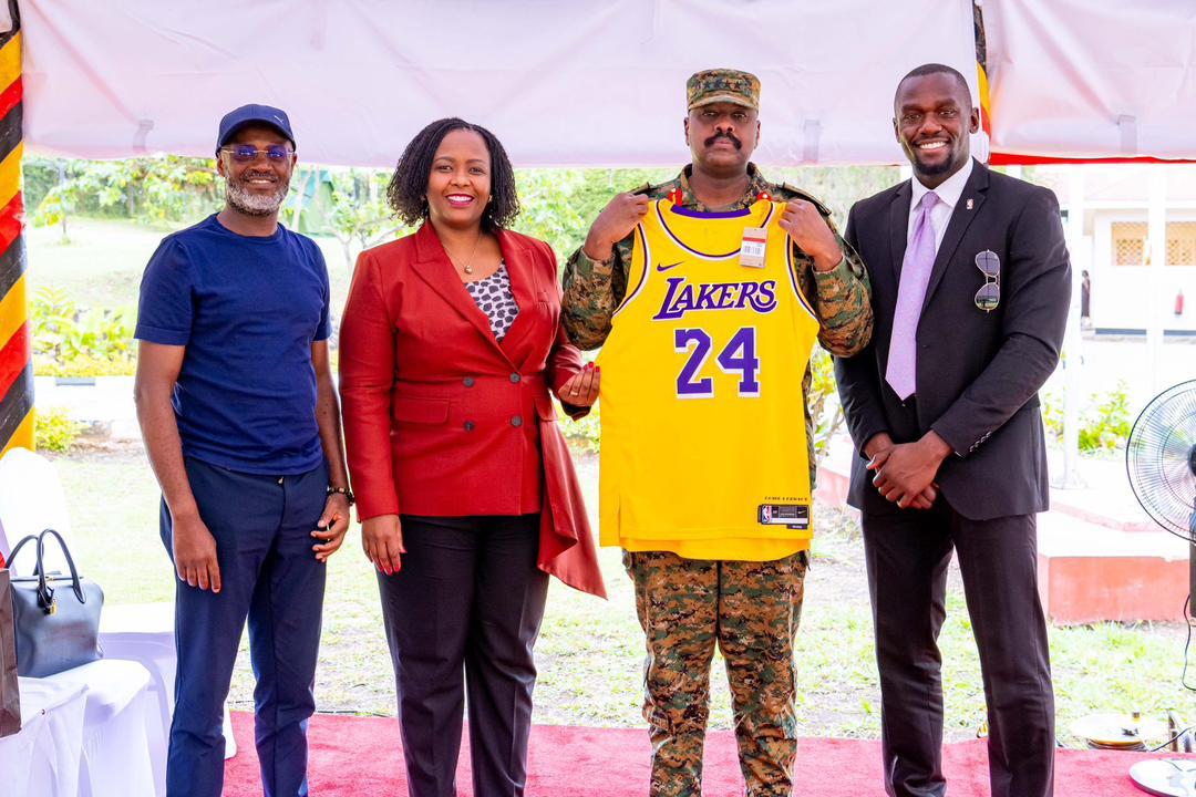 Gen. Muhoozi, NBA Africa Explore Partnership to Boost Ugandan Basketball