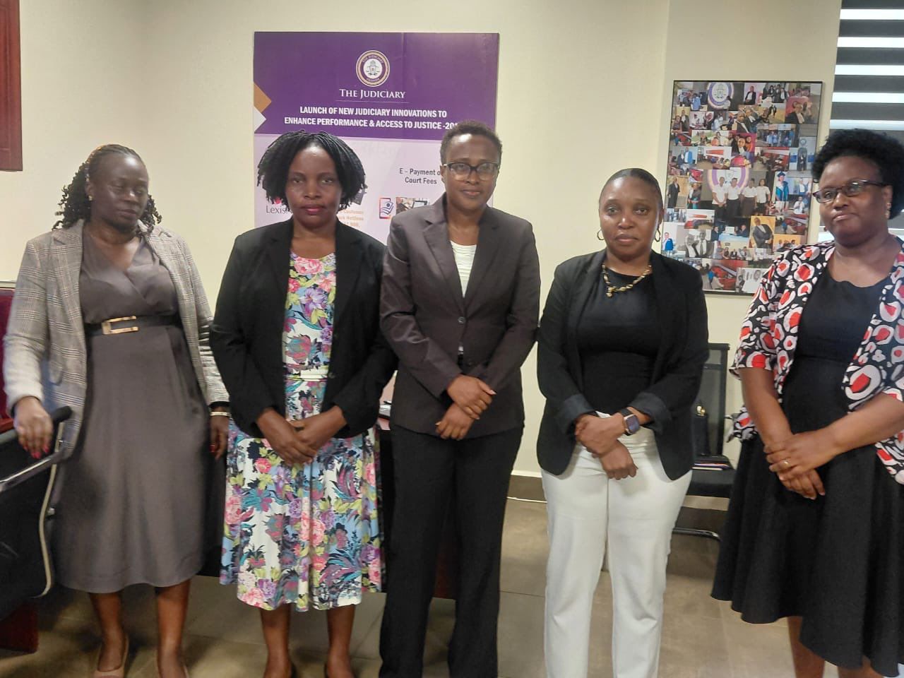 Judiciary Shares Best Practices with Malawi Delegate in Benchmarking Visit