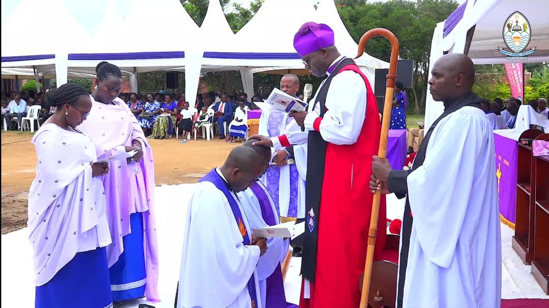 Bishop Asiimwe Charges New Rujumbura Archdeacon to Prioritise Prayer and Godly Living