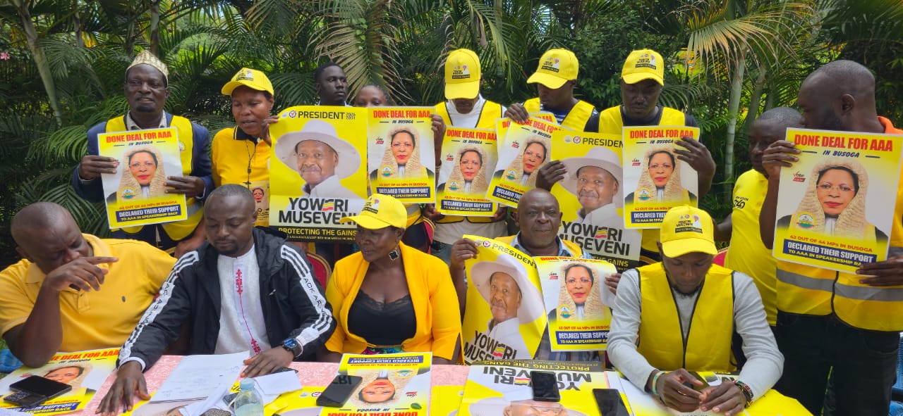 Busoga NRM Leaders Throw Weight Behind Among's Speakership Bid