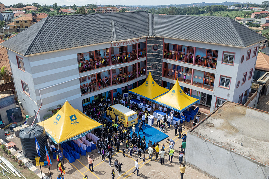 MTN MoMo Hands Over First School Van to Reward Digital School Fees Payments