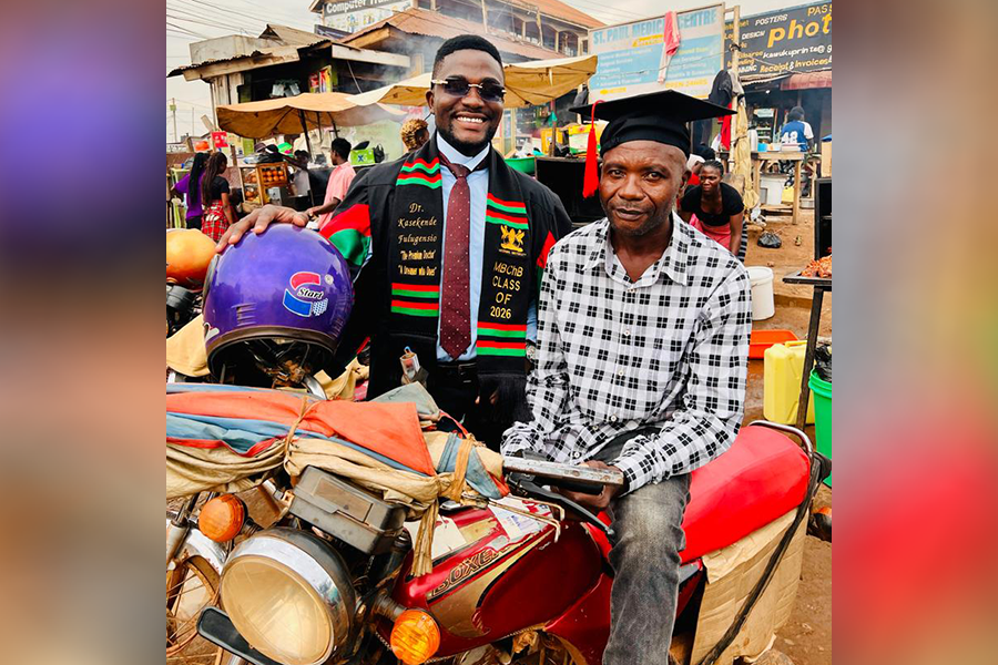 Fulugensio Kasekende: The Story of a Boda Rider’s Son Who Graduated With Medical Degree