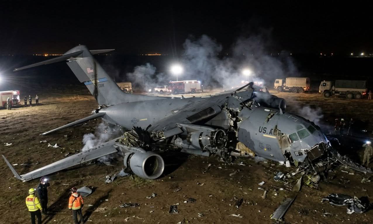 US Air Force refueling plane crashes over Iraq