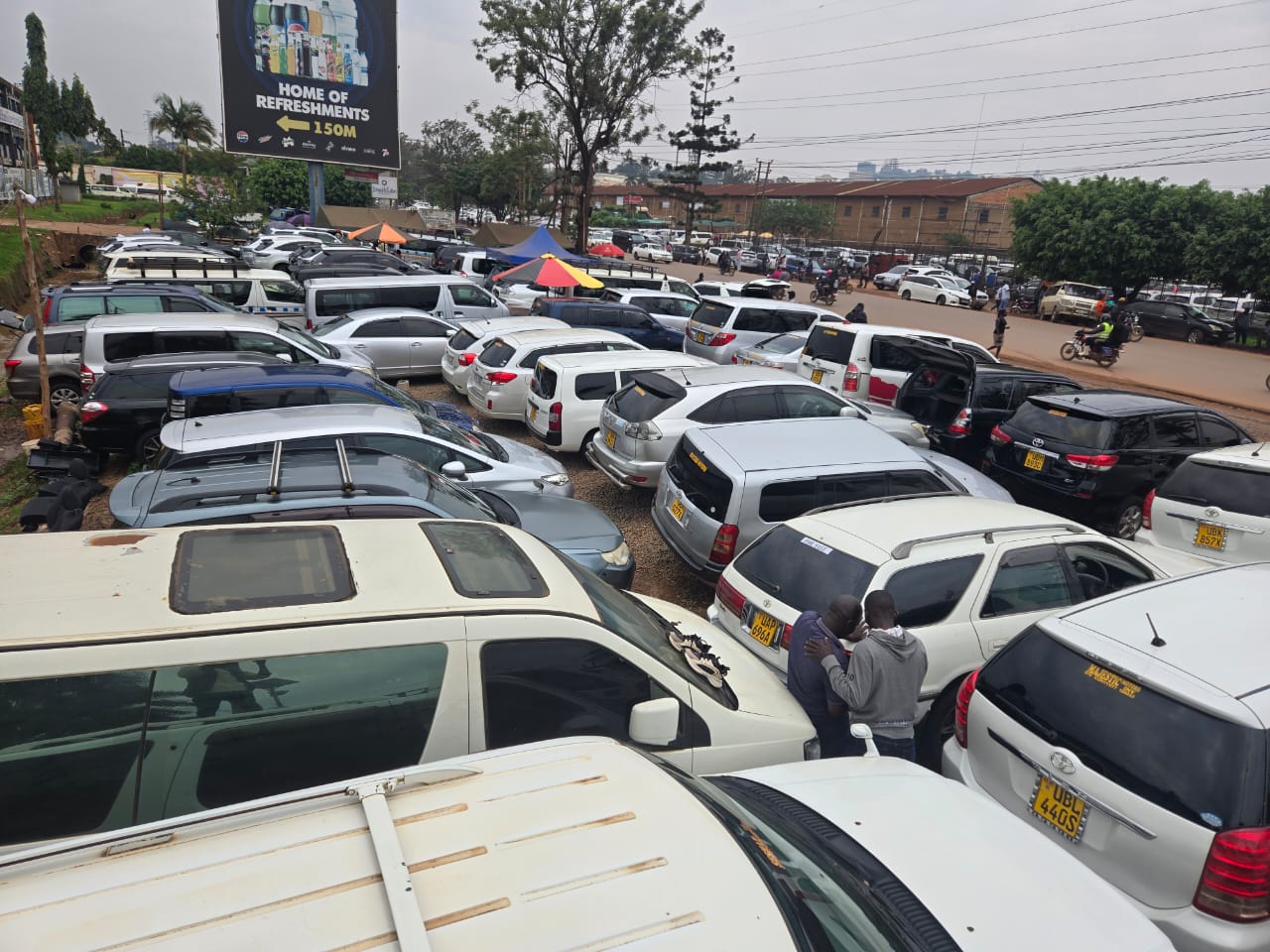 Nakawa Car Bond Dealers Protest Eviction Order Over Kampala–Jinja Highway Road Reserve
