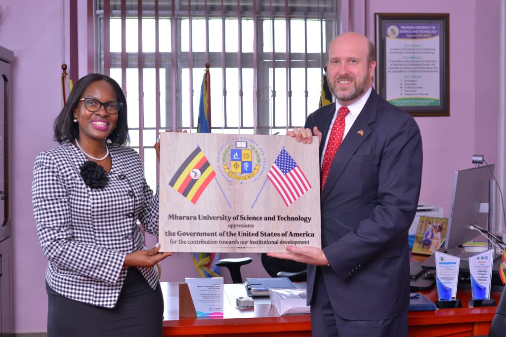 US Ambassador Praises Mbarara University as a Global Hub for Research and Innovation