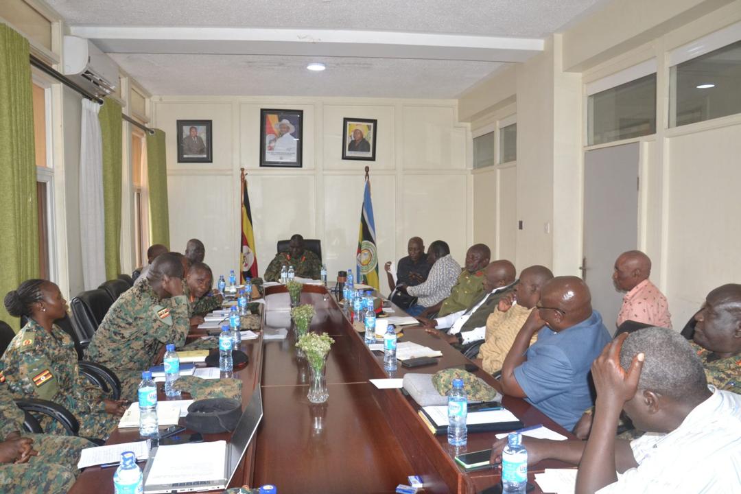 UPDF Reserve Force Commander Urges Stronger Coordination and Leadership Among Regional Units