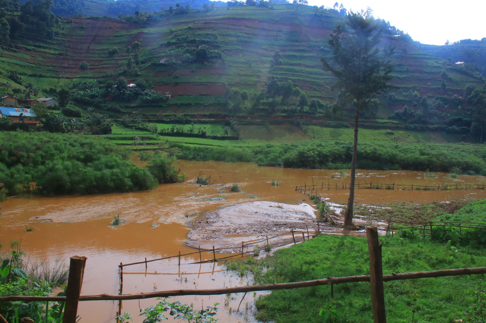 Leaders, Residents Seek Support After Heavy Rains Damage Roads in Nshanjare