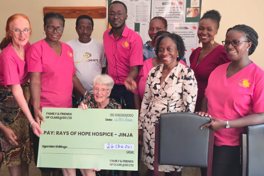 Clare Magona: UK-Based Ugandan Woman Channels Birthday Gifts to Support Rays of Hope Hospice