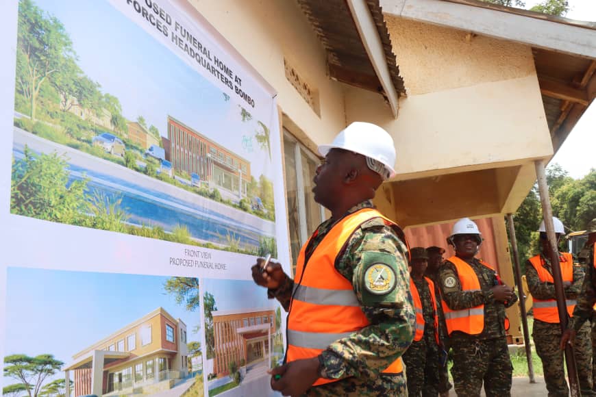 UPDF Breaks Ground for First Military Funeral Home