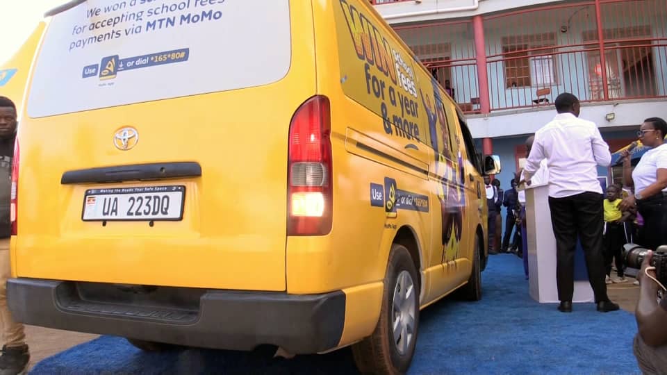 MTN MoMo Drives Educational Advancement with School Van Handover and Digital Payment Campaign