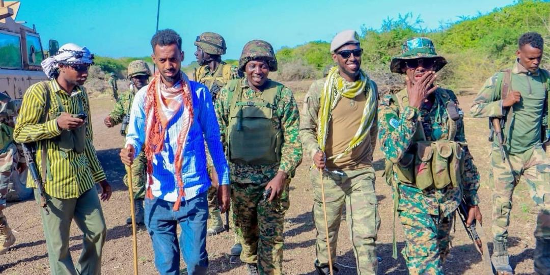 UPDF,Somali Forces Rehabilitate Key Supply Route in Somalia