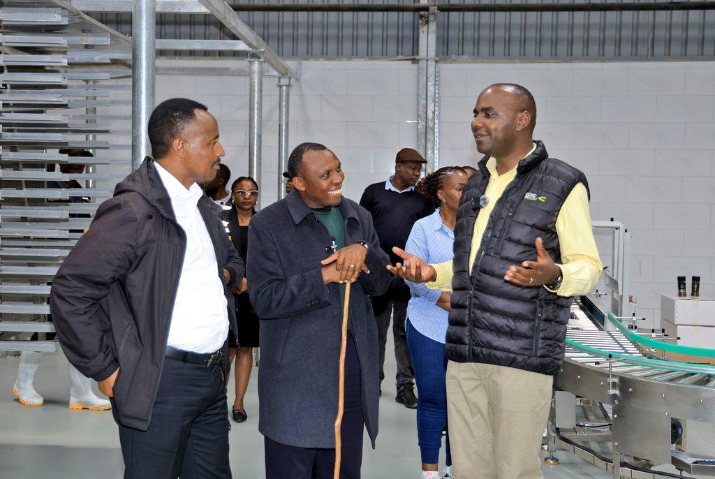 Henry Musasizi Commends Progress at Ntungamo Coffee Park