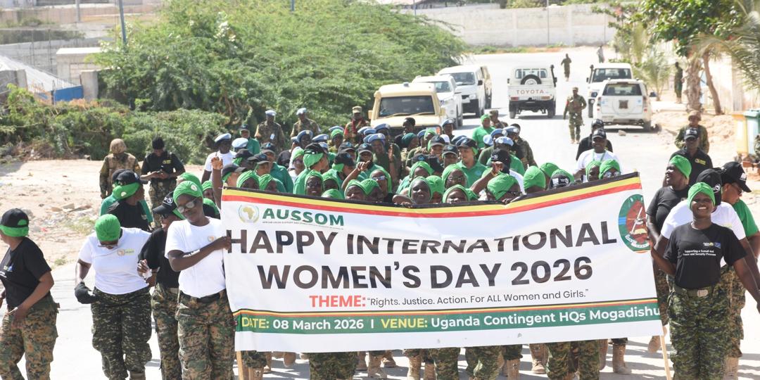 Female UPDF Troops Commended for Peacekeeping Role in Somalia on International Women’s Day