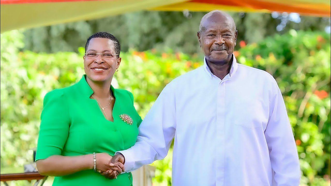 Speaker Among Congratulates Museveni on EAC Chairmanship
