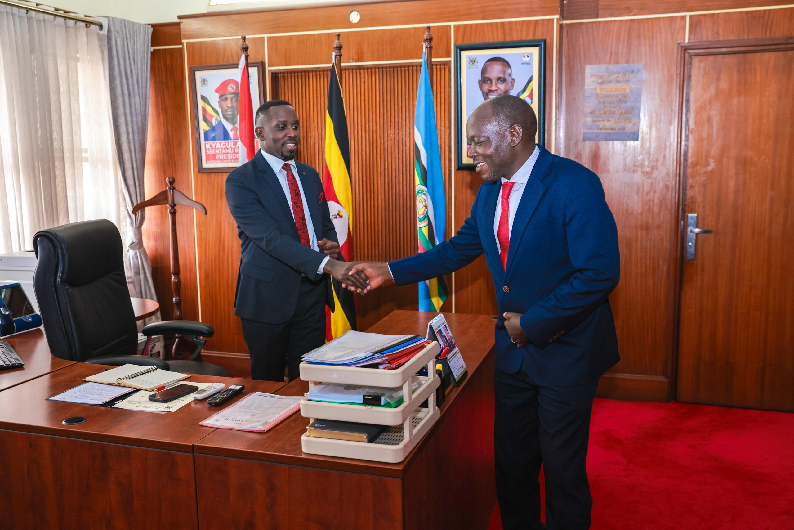 Nyendo–Mukungwe MP-Elect Meets Leader of Opposition to Strengthen Parliamentary Coordination