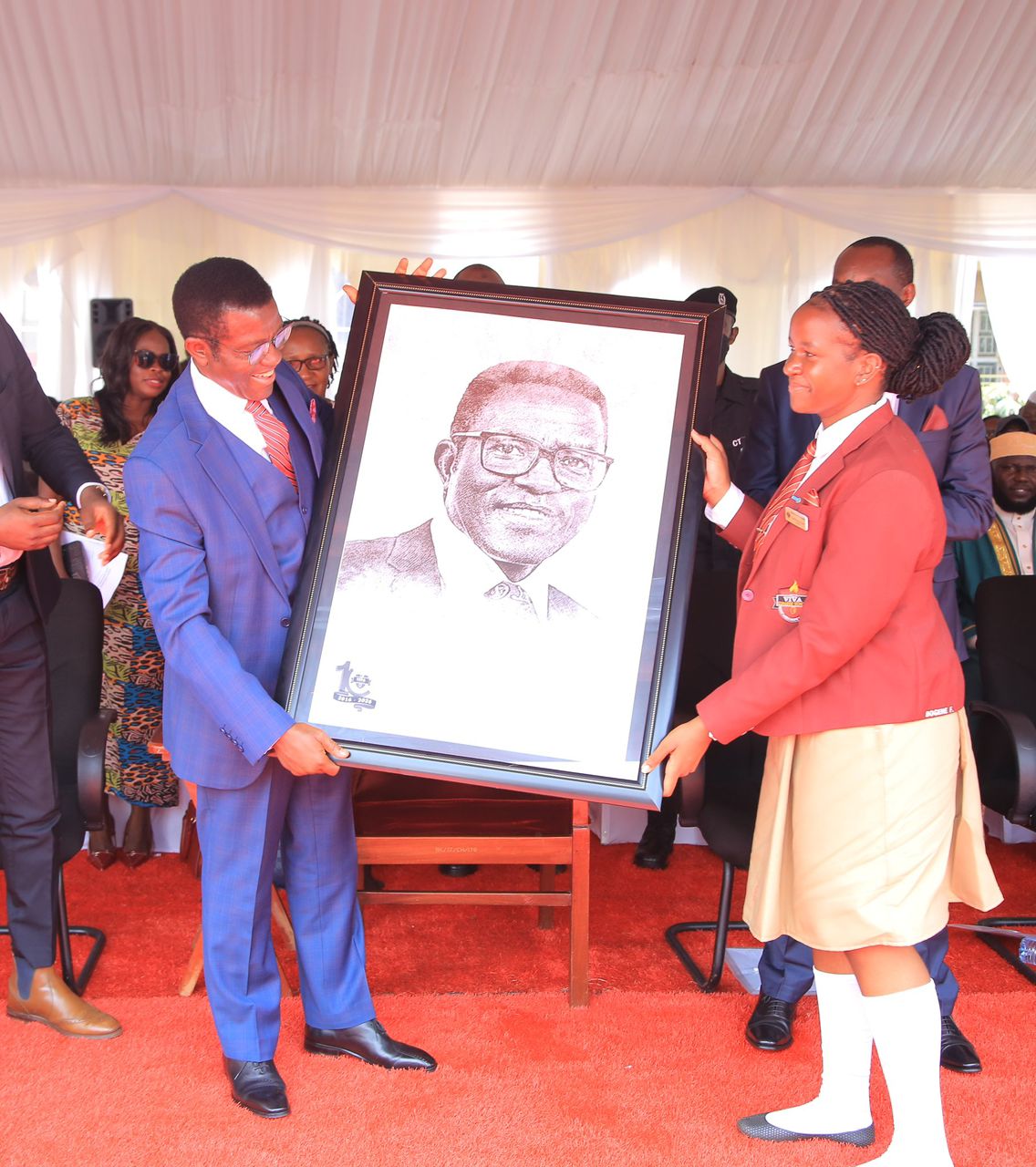 Katikkiro Mayiga Opens New Science Block at Viva College School in Jinja