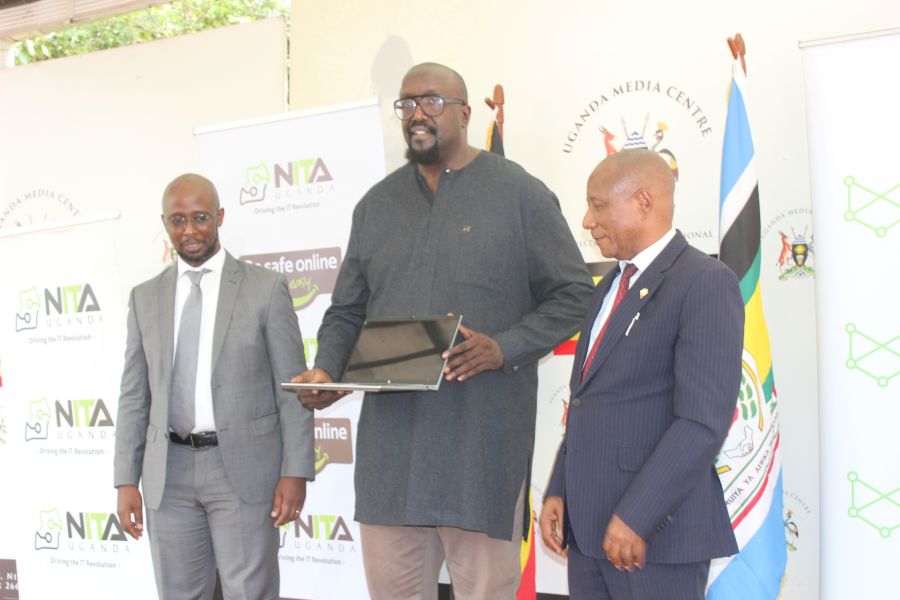 NITA-U Donates 25 Laptops to Uganda Media Centre