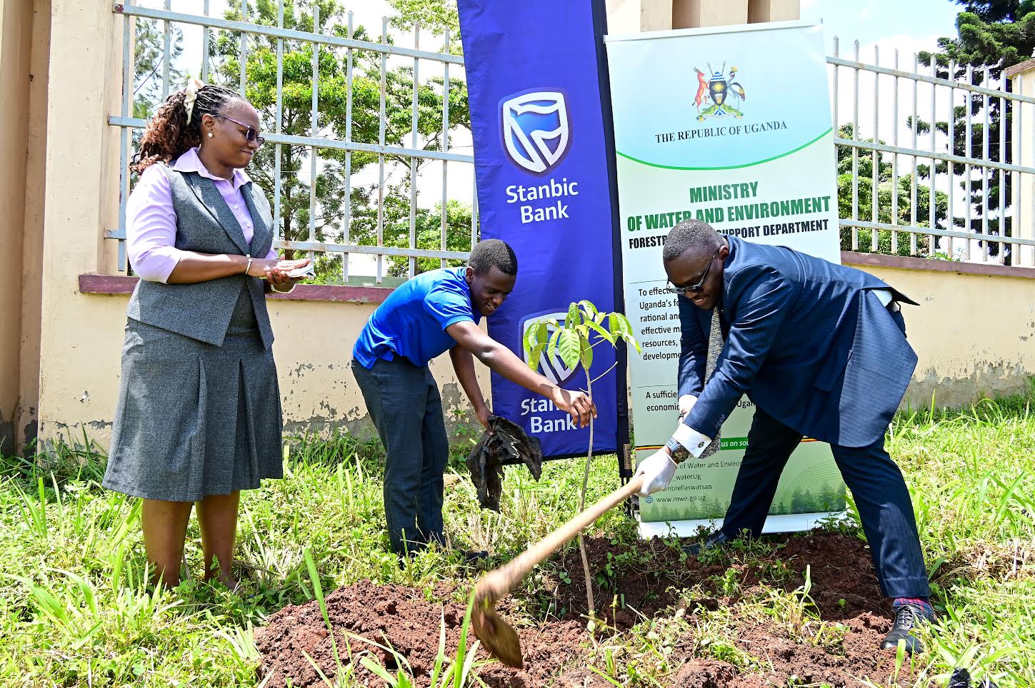 Stanbic Bank Joins Government for Collective Action on Environmental Protection