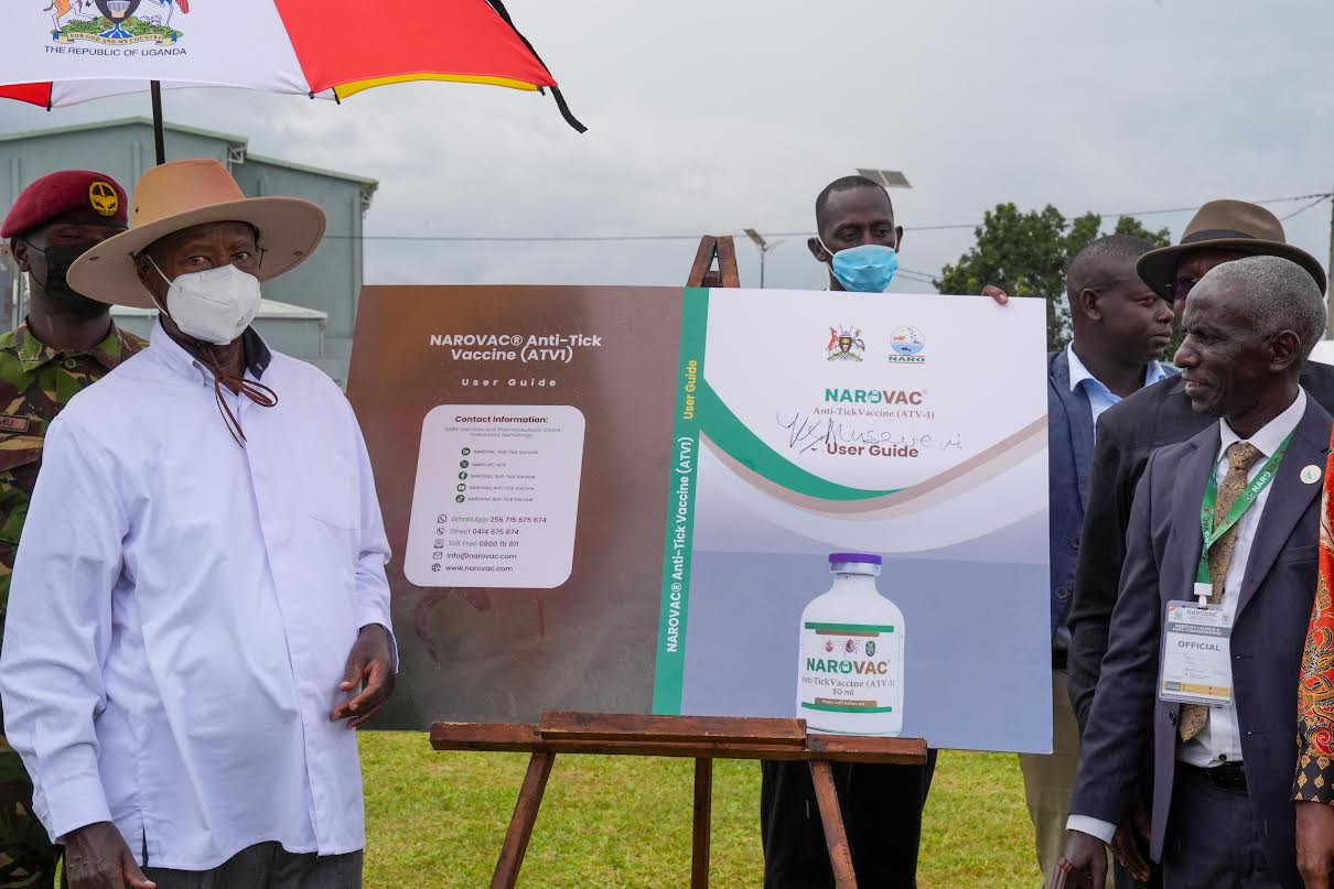 Museveni Launches Uganda's First Anti-Tick Vaccine