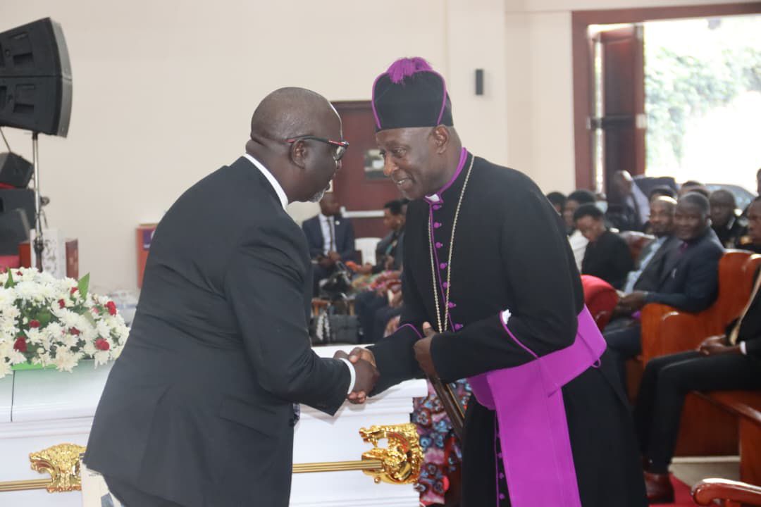 Katikkiro Mayiga Hails Archbishop Kaziimba's  Dad for Exemplary Parenting