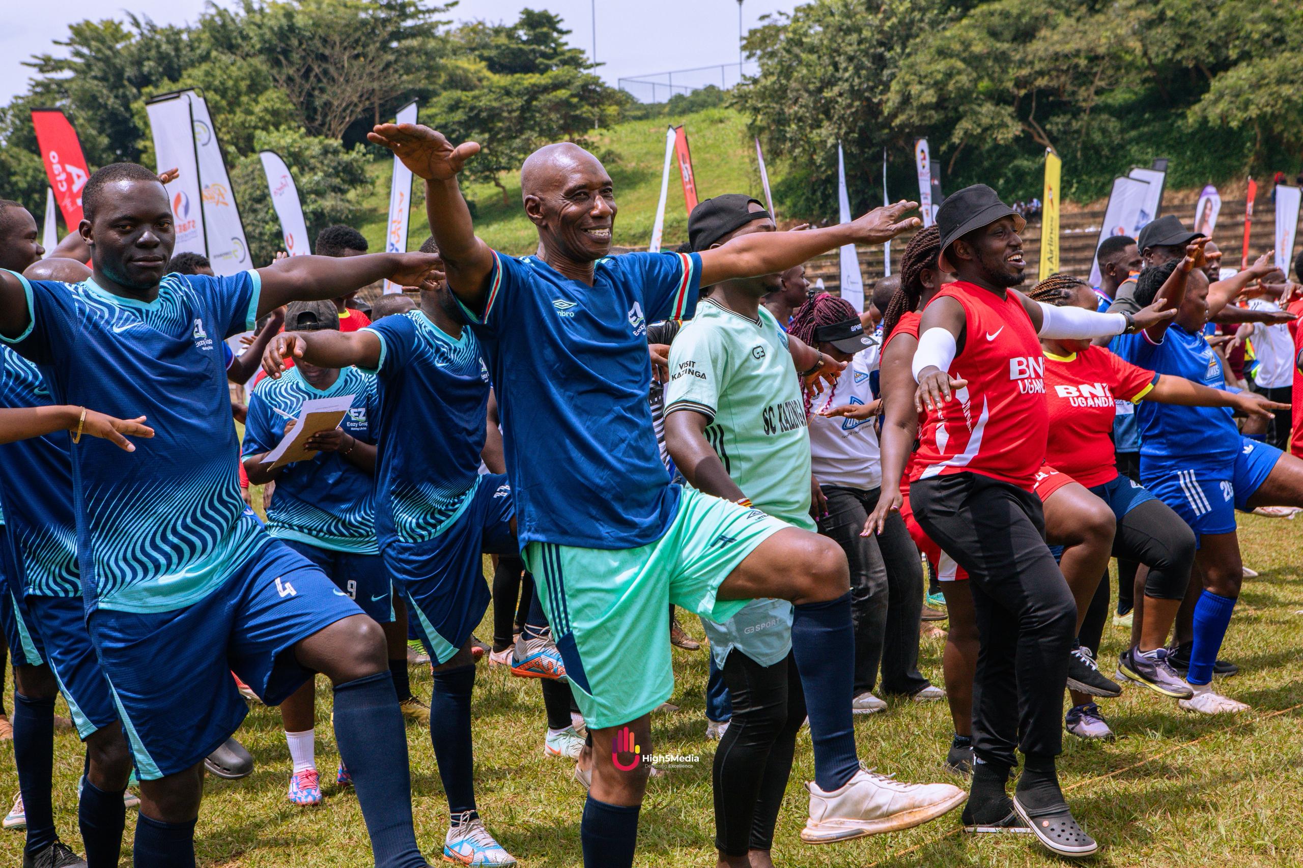67-year-old footballer steals show at Corporate Games Wellness outing