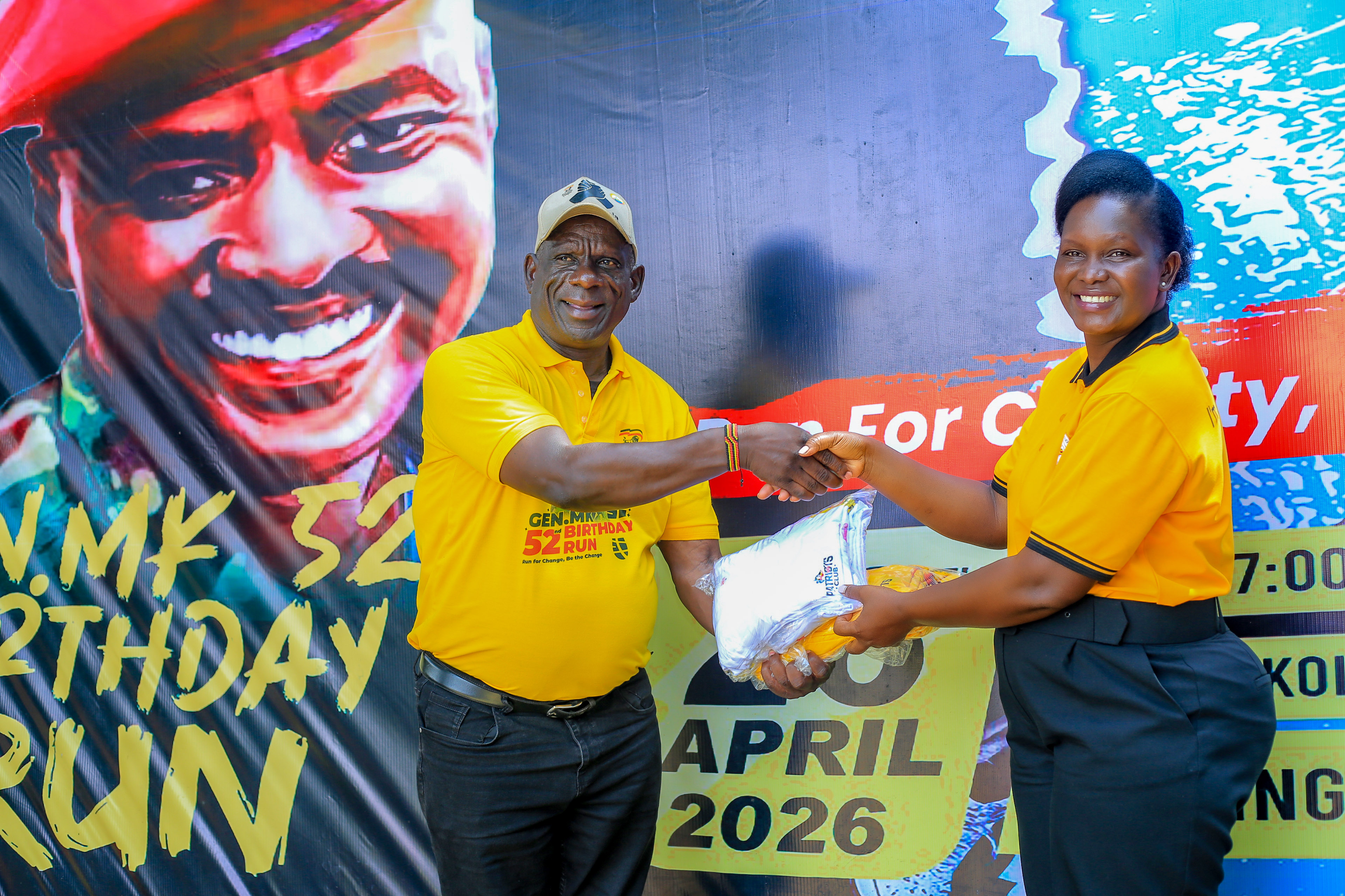 Seku Mobilises 600,000 Patriots for Gen. Muhoozi Birthday Run