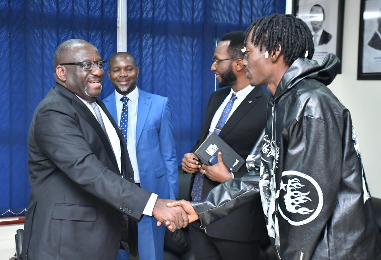 UCC boss engages singer Wegoso after ‘Mukube Paver’ song ban