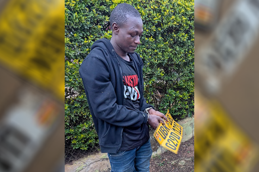 Notorious Number Plate Thief Arrested in Mbarara