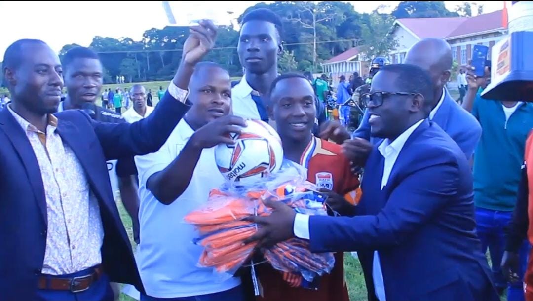 Ssekandi Office Boosts Masaka School Teams Ahead of U-20 Regional Games