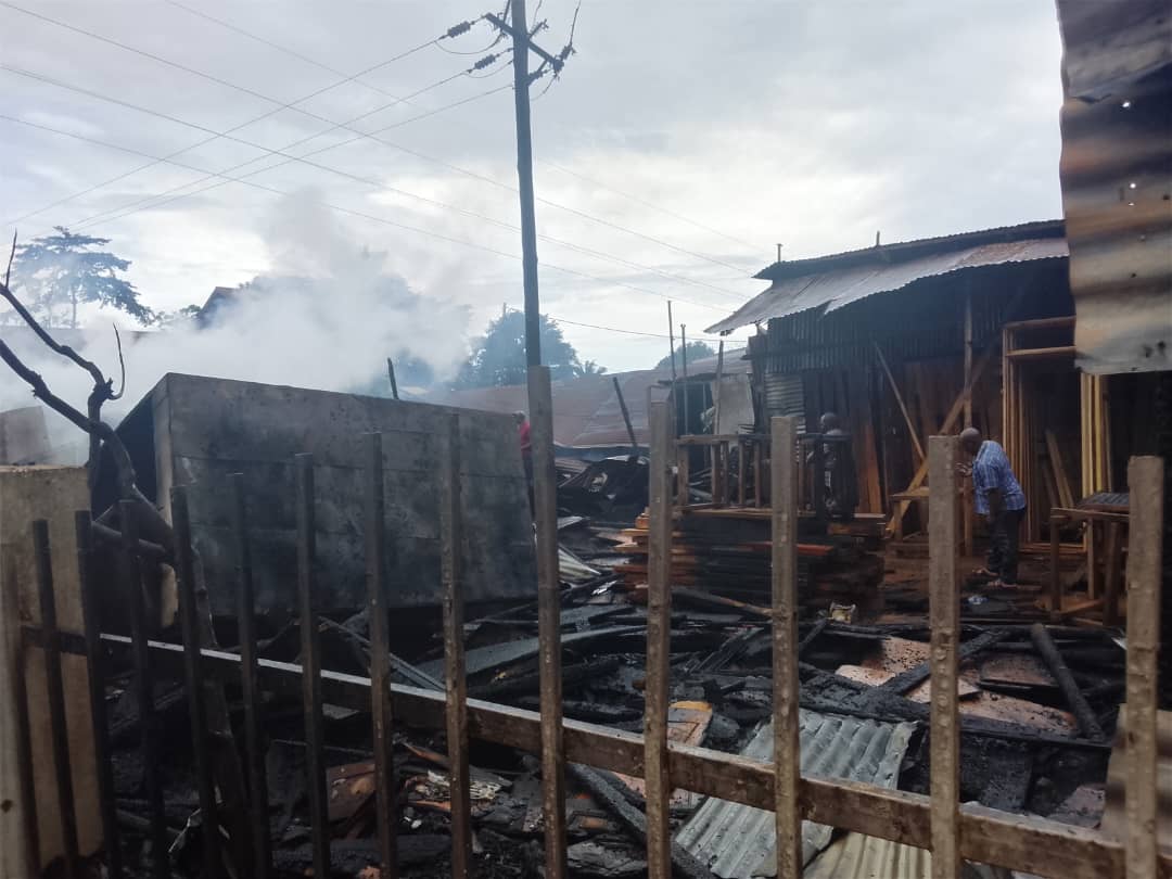 Fire in Seeta Disrupts Traffic on Kampala–Jinja Highway