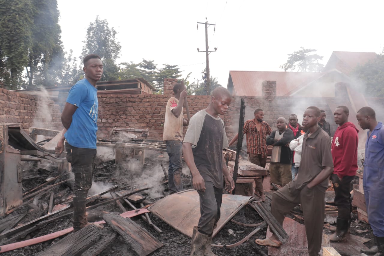Seeta Timber Dealers Left in Smoldering Ruin
