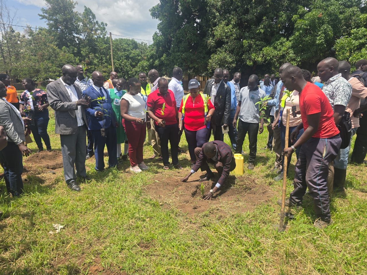 Govt Launches Tree Planting Drive in Adjumani and Lamwo to Safeguard Water Sources and Restore Forest Cover
