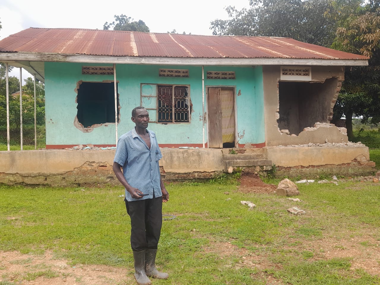 Elderly Couple in Wakiso Left Homeless After Night Attack Linked to Land Dispute