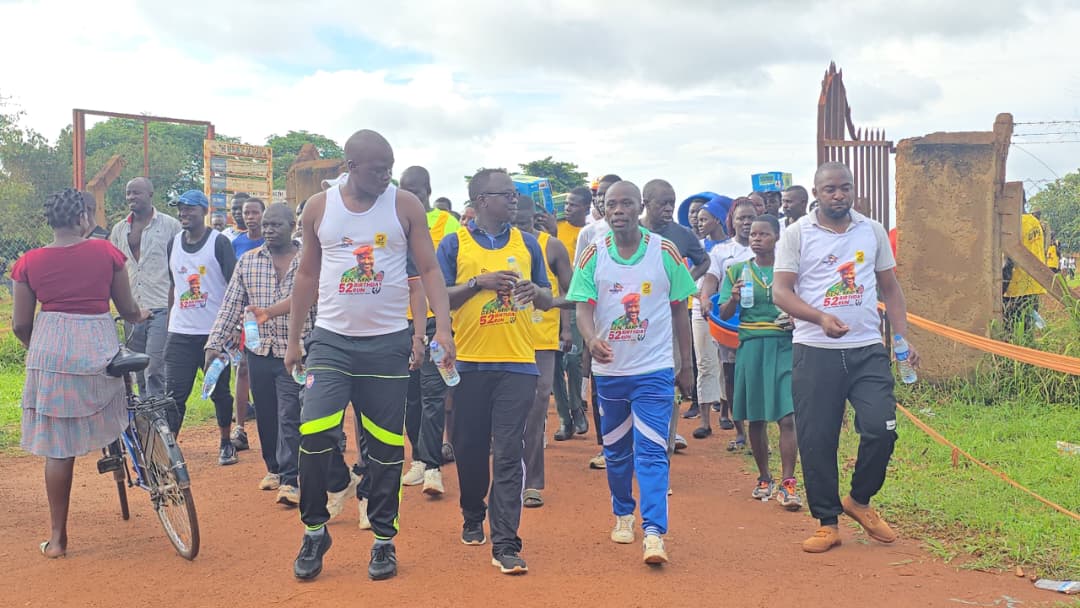Amolatar Marks Muhoozi’s Birthday with Charity Marathon