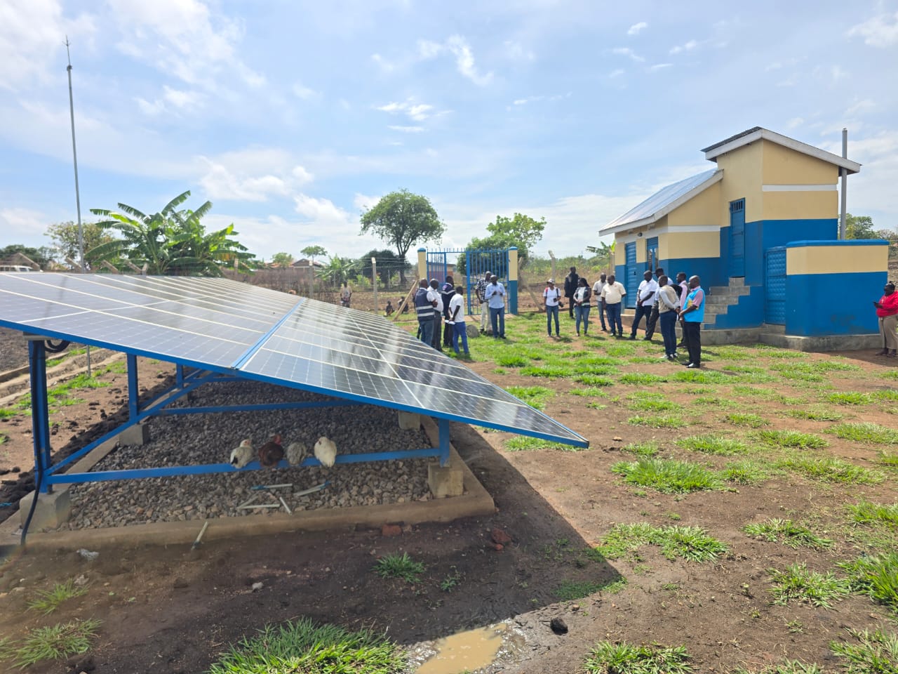 Solar-Powered Water System Boosts Access for Refugees, Host Communities in Adjumani